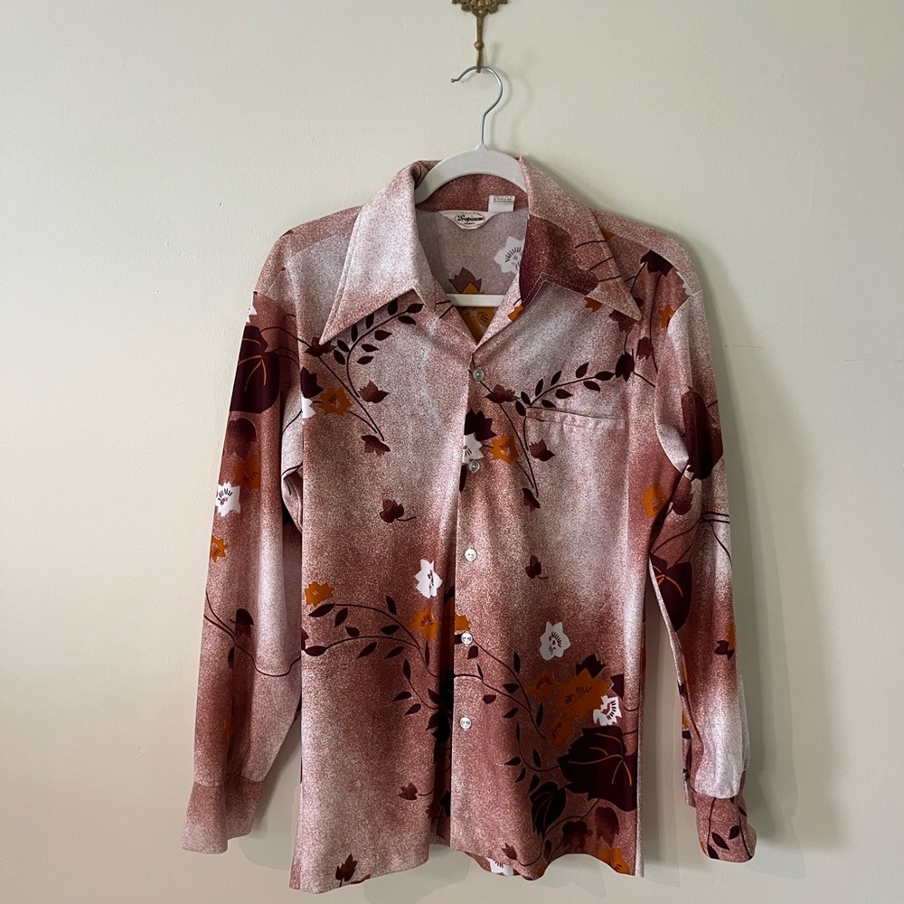 Tropicana Hawaii Vintage Silk Patterned Men's Shirt